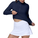 GGOV GOLF SHIRTS FOR WOMAN RASH GUARD - MEDIUM - XDEEP BLUE - Brand New