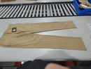 BLU ROCK STRETCH FABRIC 4-WAY FLEXIBLE STRETCH COTTON BLEND - SIZE: 30 - KHAKI - Brand New