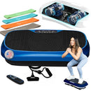 LIFEPRO WAVER MINI VIBRATION PLATE EXERCISE MACHINE REMOTE - BLUE - Like New