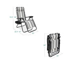 Best Choice Products Set of 2 Adjustable Steel Mesh Zero Gravity Lounge Chair - Brand New