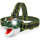 DX DA XIN Dinosaur Headlamp T-Rex LED Headlamps for Kids - Scratch & Dent