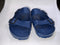 BIRKENSTOCK SANDALS ARIZONA EVA CASUAL RUBBER FOAM - SIZE: MEN 3 WOMEN 5 - BLUE - Like New