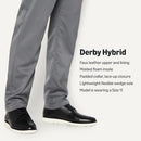 AEMN14342F25 Amazon Essentials Men's Casual Derby Dress Shoes, Size 10.5, Black - Brand New
