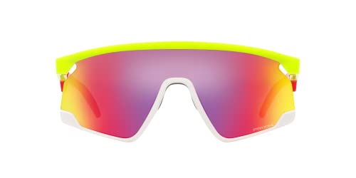 OAKLEY UNISEX SUNGLASSES BXTR SIZE 139 - YELLOW, WHITE, RED - Like New