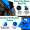 LANDWORKS ELECTRIC WOOD CHIPPER - LIGHT DUTY, BRANCHES, TRI-GUO023 - BLUE/BLUE - Like New