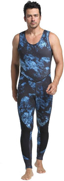 NATALY OSMANN MAN SPEARFISHING PREMIUM CAMOUFLAGE 3MM SIZE: MEN 3XL - BLUE CAMO - Like New