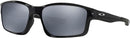 Oakley OO9247 Chainlink Rectangular Sunglasses Polarized - Black/Black Iridium - Like New