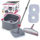 TRUE CLEAN SPIN MOP & BUCKET SYSTEM - GRAY - Like New