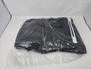 BLU ROCK MEN'S SLIM-FIT REFLECTIVE TECH FULL-ZIP HOODIE - SIZE: 3XL - CHARCOAL - Brand New