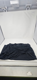 GALAXY BY HARVIC PULLOVER HEATHER KNIT SHIRT MEN - SIZE: MEN L - BLACK - Brand New
