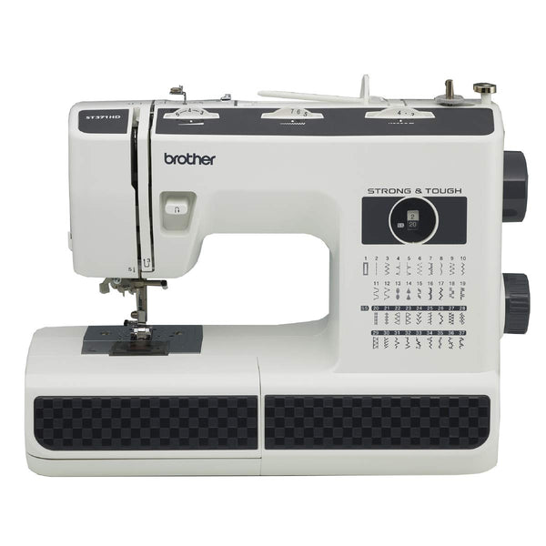Brother ST371HD Sewing Machine Built-in Stitches Strong & Tough 37 - WHITE/BLACK - Like New