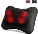 SULIVES SHIATSU BACK AND NECK MASSAGER,KNEADING MASSAGE PILLOW WITH HEAT - BLACK - Like New