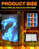 Card Binder 9 Pocket Holder 900 Cards Compatible with Game Cards - Like New