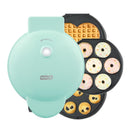 DASH MULTIMAKER TREAT MAKER SYSTEM: DONUT, MINI CUPCAKE, WAFFLE - MINT GREEN - Like New
