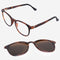 VITENZI NAPLES PROGRESSIVE 49MM 2.00 MAGNIFICATION - TORTOISE - Like New