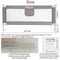 SINGYOO Extra Long Bed Rail Replacement for Children Twin Queen & King Size - Like New