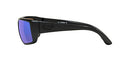 Costa Del Mar Men's Fantail Rectangular Sunglasses 6S9006 Blackout Copper Green - Like New