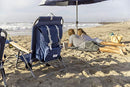 SPORT-BRELLA SUNSOUL FOLDING LIGHT-WEIGHT BACKPACK BEACH CHAIR 94964 - NAVY - Like New