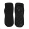 GAIAM GRIPPPY FIT ATHLETIC SOCKS 2PK NONSLIP ANKLE MIDSIZE H/L-ONE SIZE - BLACK - Brand New