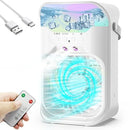 IWENUAN IWENNUAN PORTABLE AIR CONDITIONERS 4 IN 1 REMOTE 1500ML WATER - WHITE - Like New