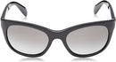 Ray-Ban Woman Sunglasses Black Frame, Grey Gradient Lenses, 56MM - Like New