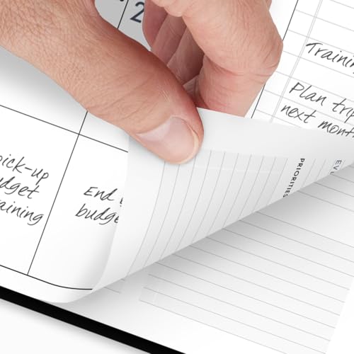 AT-A-GLANCE Planner 2025-2026 Academic, Weekly Monthly Appointment Book - Black - Brand New