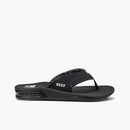 RF001626BLA REEF Women Fanning Bottle Opener Flip Flops Black Size 11 - Like New