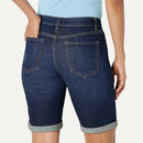 AMAZON ESSENTIALS MID-RISE SLIM BERMSW D 14 AEWM71815DARK-WASH-14-NEW - Brand New