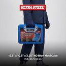 Ultra Steel 113PC Professional Mechanic Tool Set, Ratchet, Sockets, UA50051A-1 - Like New