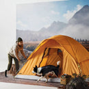 EMBARK 4 PERSON DOME CAMPING TENT RUST - EMBARK™ - ORNAGE/GRAY - Brand New