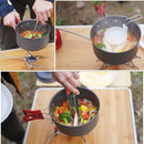 Bulin 13 PCS Camp Cookware Set Lightweight Aluminum Cookware - BL200-C8 - Like New