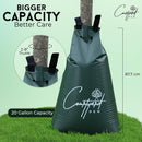 COURTYARD DEW TREE WATERING BAG SLOW RELEASE 20 GALLON HEAVY DUTY SLOW PACK OF 3 - Like New