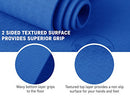 Clever Yoga Non-Slip 6mm Yoga Mat - Blue - Brand New