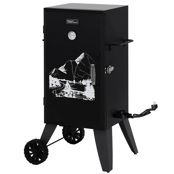 Royal Gourmet SE2805 28" Analog Electric Smoker 3 Cooking Grates - BLACK - Like New