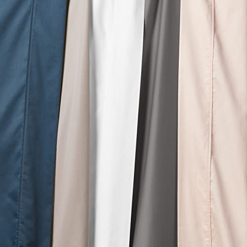 AMAZON AWARE 100% ORGANIC COTTON 300 THREAD COUNT SHEET SET FULL DARK GRAY - Like New