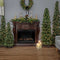 NATIONAL TREE COMPANY 7' Lighted Pine Christmas Tree, AV97-304-70 - GREEN - Like New