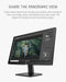 HP V223ve 21.5 FHD Monitor with 75Hz Refresh Rate and VESA Mounting - Like New