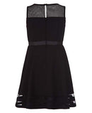 Calvin Klein Sleeveless Fit and Flare Party Dress بlack 8 - Brand New
