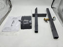 Aqua Joe SJ-SHSBB-GRY Steel Garden Hose Stand with Solid Brass Faucet - Gray - Like New