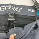 7GROOVE TRANSCEND SLIM JEANS - SIZE: MEN 38/30 - GRAY - Brand New