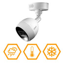 LOREX 4K ULTRA HD ACTIVE DETERRENCE SECURITY CAMERA C883DA-Z - WHITE - Like New