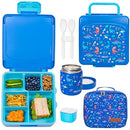 Charcy Bento Lunch Box for Kids With 8oz Soup Thermo Leak-proof Lunch - Dino D - Like New