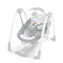 Ingenuity ConvertMe 2-in-1 Compact Portable Automatic Baby Swing & Infant Seat - Like New