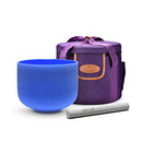 TOPFUND Red C Note Crystal Singing Bowl 10" Root Chakra Heavy Duty Carrying Case - Brand New