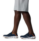 COLUMBIA MENS PFG BAHAMA X SLIP-ON - SIZE: MEN 10 - COLLEGIATE NAVY/ORANGE - Like New