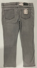 BLU ROCK MEN'S FLEX STRETCH SLIM FIT STRAIGHT JEANS - SIZE: MEN 40X31 - GRAY - Brand New