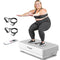 POWET VIBRATION PLATE EXERCISE MACHINE WEIGHT LOSS 5 PRE-SET MODES - WHITE - Like New