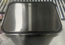 SIMPLI-MAGIC 50 LITER SOFT-CLOSE TRASH CAN, BUILT IN FILTER - STAINLESS STEEL - Like New