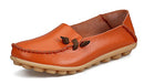 VENUSCELIA COMFORT WALKING CUTE FLAT LOAFER - SIZE: WOMEN 8 - ORANGE - Like New