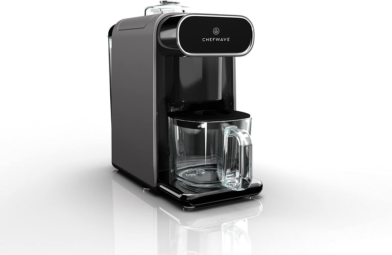 ChefWave Milkmade Dairy Alternative Vegan Nut Milk Maker Machine - Silver/Black - Like New